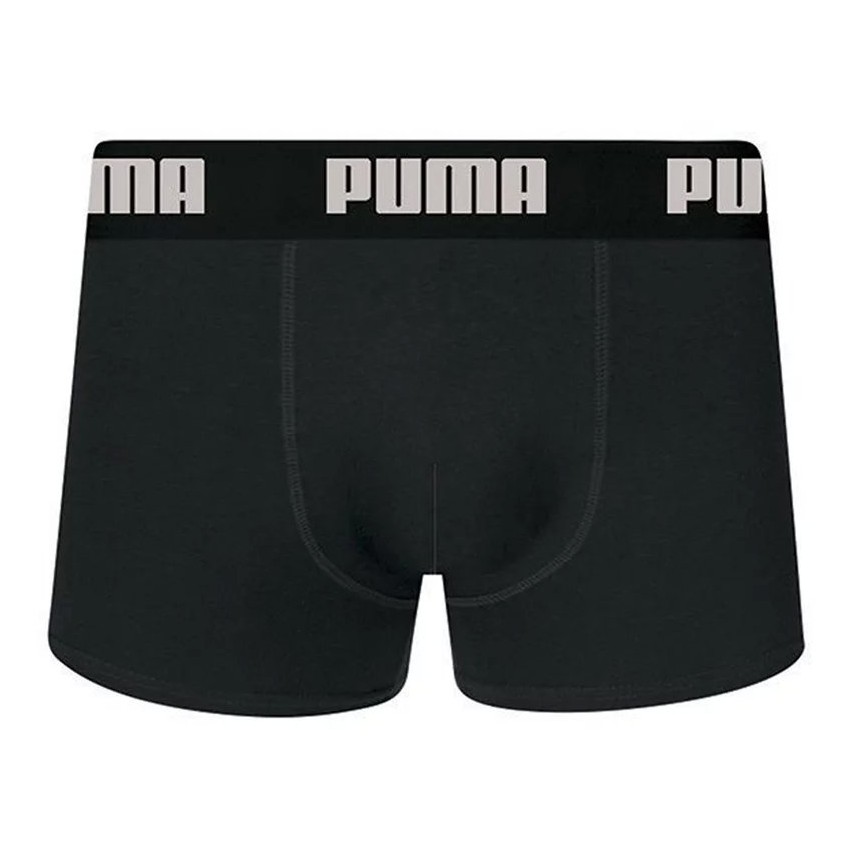 Cueca Boxer Puma Cotton Preta Top Radical