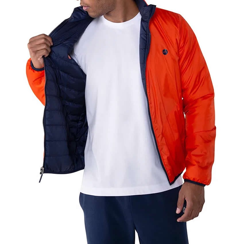 Superdry HOODED SPORTS PUFFR JACKET Marinho - Entrega gratuita