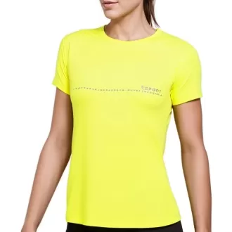 Camiseta Lupo AF Basica III UV Amarela - Feminina