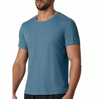 Camiseta Lupo Sport AM Canelada Azul - Masculina