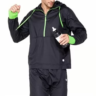 Jaqueta Corta Vento Olympikus Runner Preta - Masculina