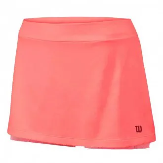 Short Saia Wilson Tour IV Print Laranja+Branco - Feminino