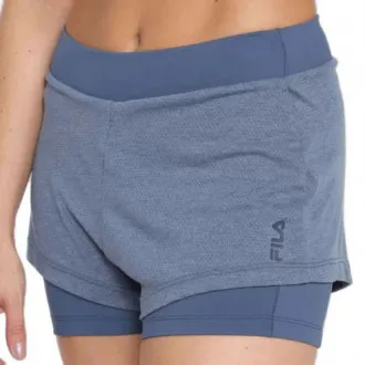 Short Fila Duplo Comfortech II Azul - Feminino