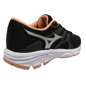 Tênis Corrida Tam.35 Mizuno Jet 4 Preto+Prata - Feminino