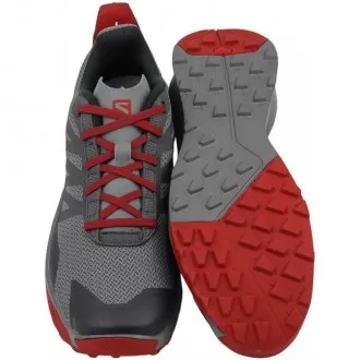 Tênis Tam.41 Corrida+Trail Salomon Patrol Cinza+Vermelho - Masculino