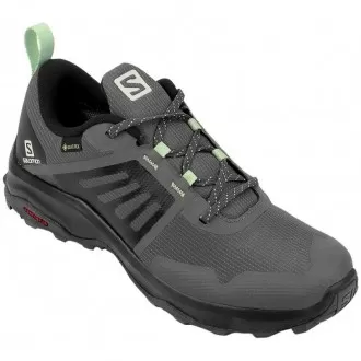 Tênis Corrida+Trail Salomon X-render Impermeável+WP GTX Preto - Feminino